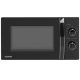 მიკროტალღური ღუმელი TOSHIBA MW-MM20P (BK) CV (20ლიტრი)